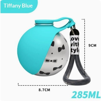 Stainless Steel Foldable Pet Water Bottle